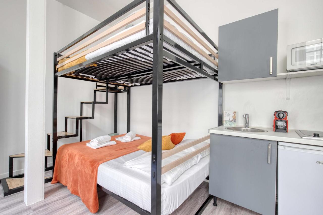 New & Design Studios In The Heart Of Le Marais Париж Екстериор снимка