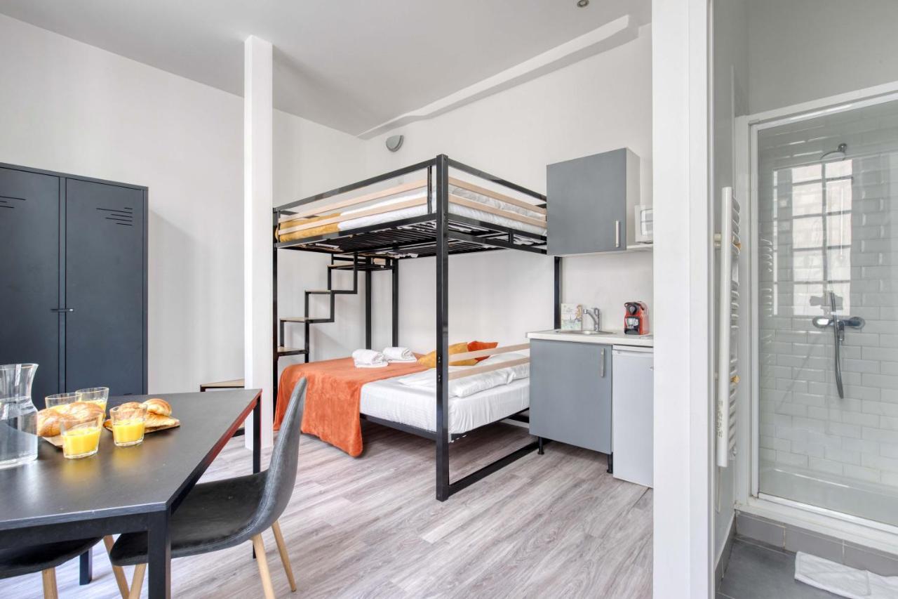 New & Design Studios In The Heart Of Le Marais Париж Екстериор снимка