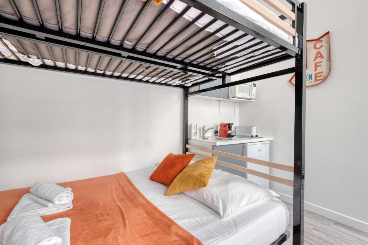 New & Design Studios In The Heart Of Le Marais Париж Екстериор снимка